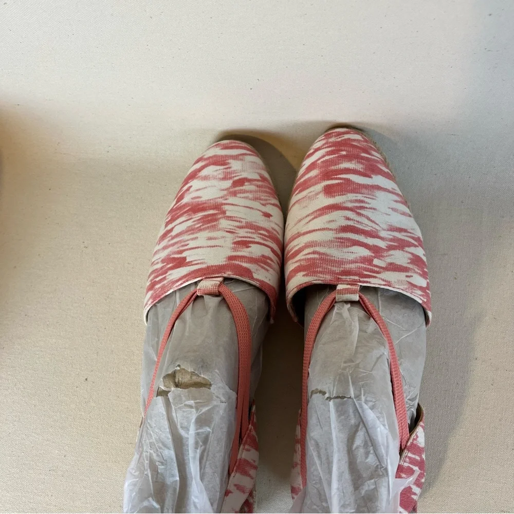 Lifestride Velocity Katrina 2 Pink Blush/Multi 9.5 Espadrille‎ Wedge Sandals